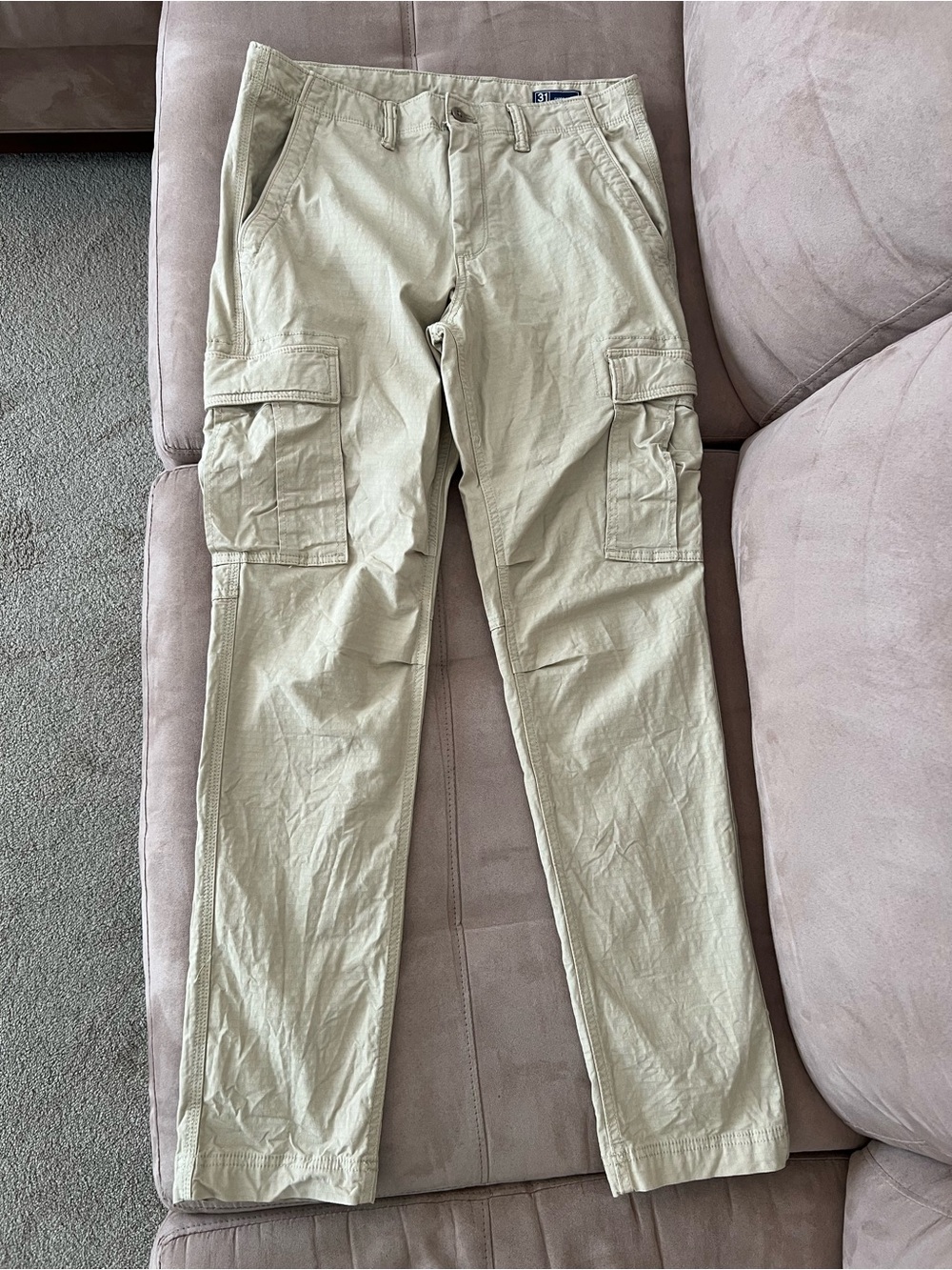 Men's Gap Cargo Pants - Beige
